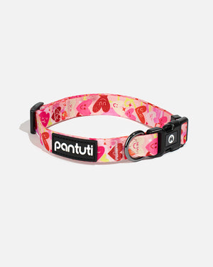 Hundehalsband mit Herzen AMORE