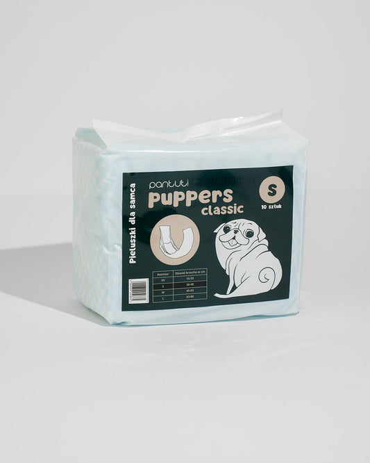 Chłonne pieluchy dla psa samca PUPPERS CLASSIC