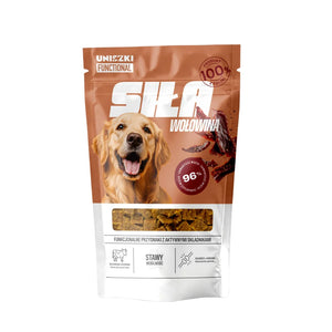 Funktionssnack für Hunde KRAFT für Gelenke – Rindfleisch UNISZKI 90 g