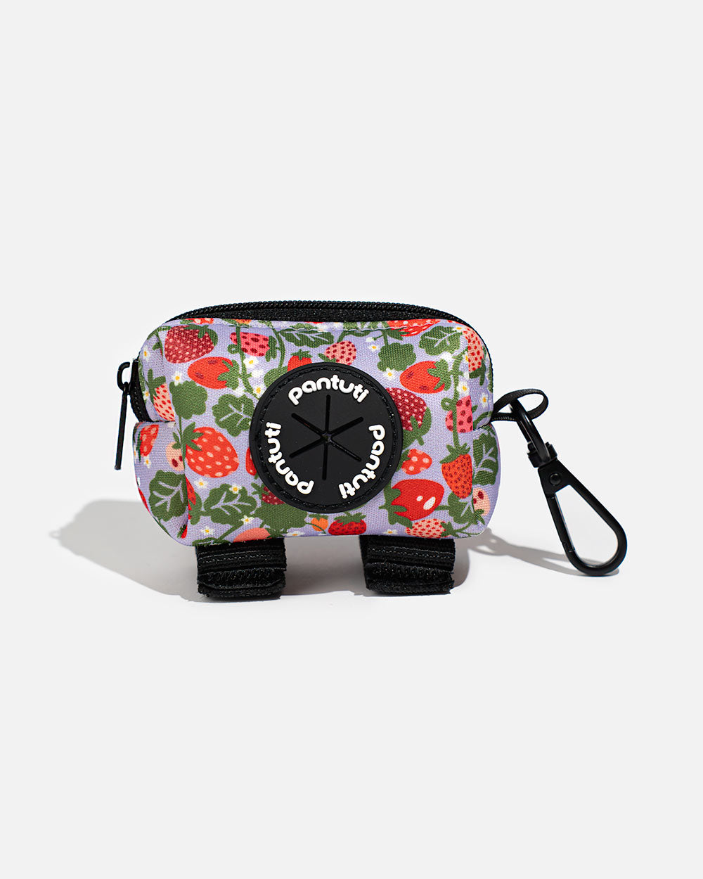Kotbeutelhalter für Hunde mit Erdbeer-Muster BERRY