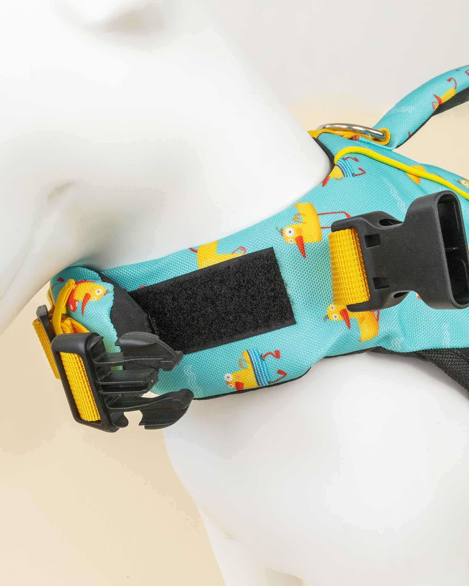 Uroczy kapok dla psa z gumową kaczuszką DOGGY DUCK