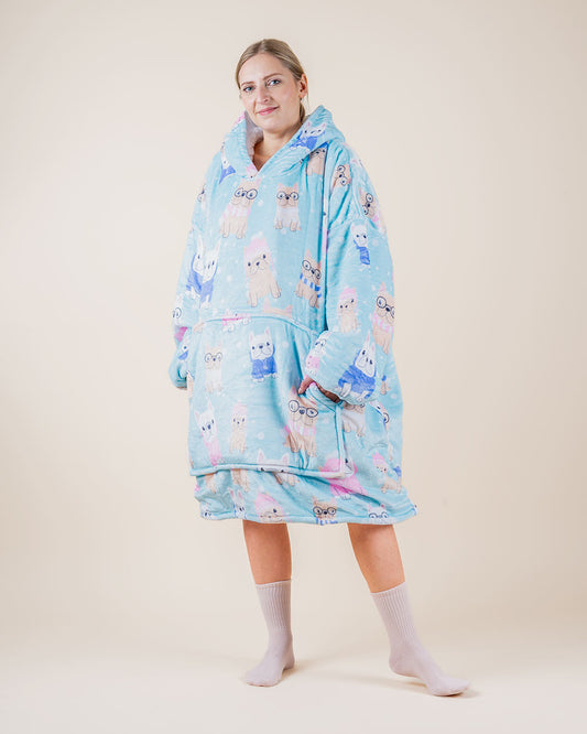 Bluza koc kocobluza w buldożki BUBU