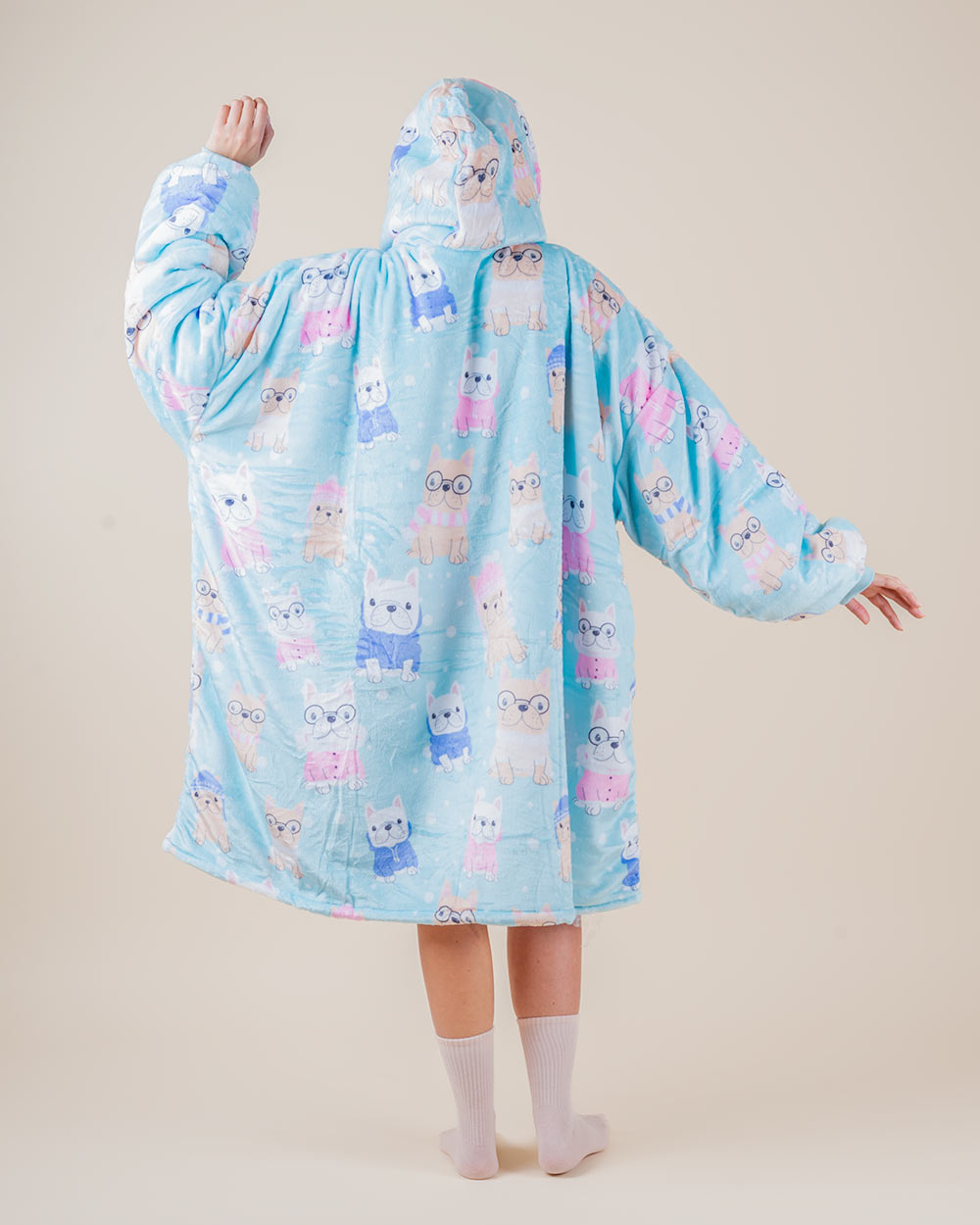 Bluza koc kocobluza w buldożki BUBU