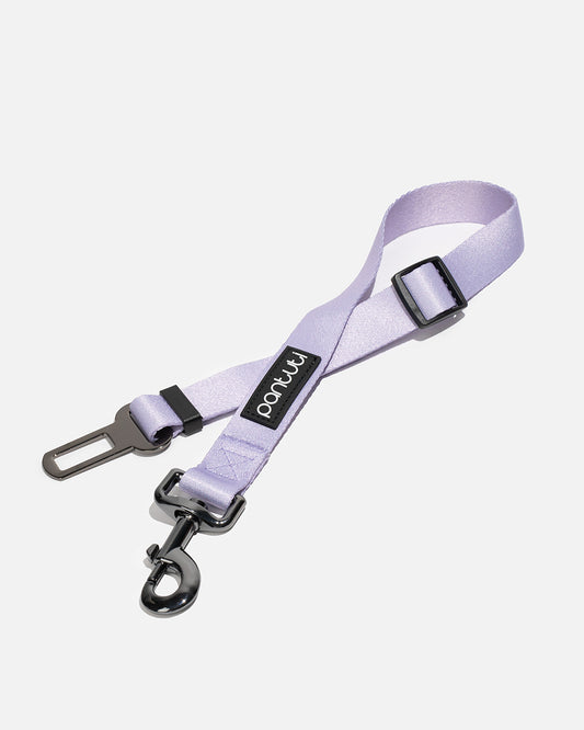 Pasy samochodowe dla psa fioletowe LAVENDER
