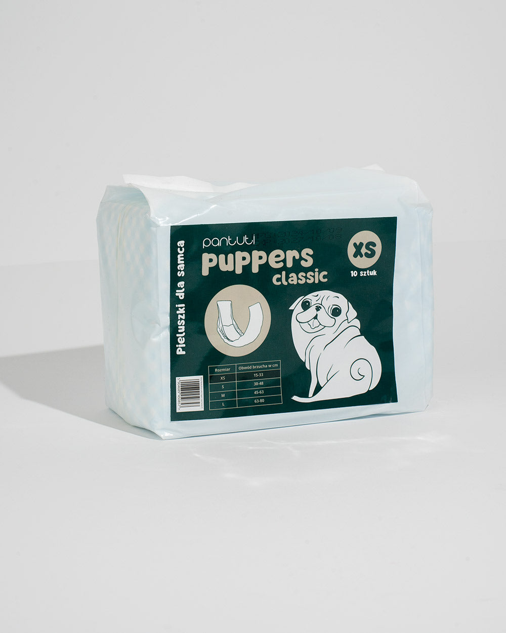 Saugfähige Windeln für Rüden PUPPERS CLASSIC