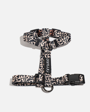 Guard-Hundegeschirr SAFARI mit Leopardenmuster