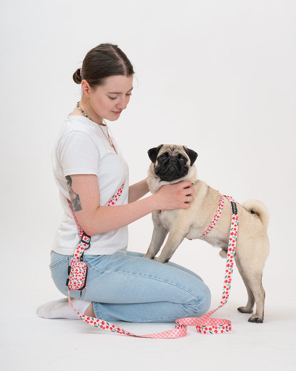 Szelki guard dla psa w wisienki CHERRY PUP