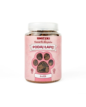 Hundeleckerli Kaninchen UNISZKI PODAJ ŁAPĘ 210g