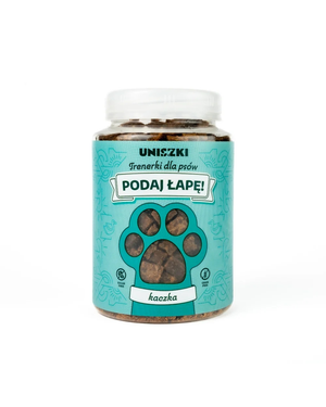Hundeleckerli Enten-Trainer UNISZKI PODAJ ŁAPĘ 210g