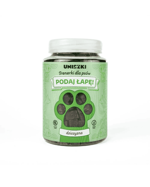 Hundeleckerli für das Training Wild UNISZKI GIB PFÖTCHEN 210g