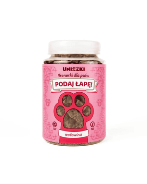 Trainingsleckerli für Hunde Rind UNISZKI GIB PFÖTCHEN 210g